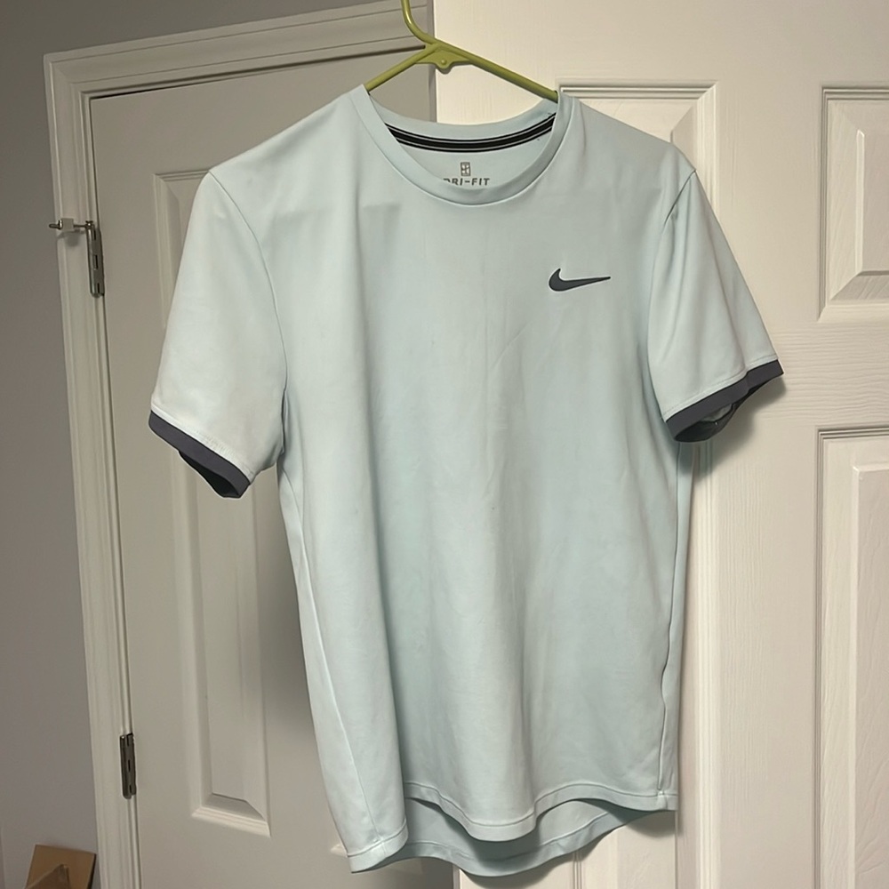 Medium Light Blue Dri-Fit Nike Shirt
